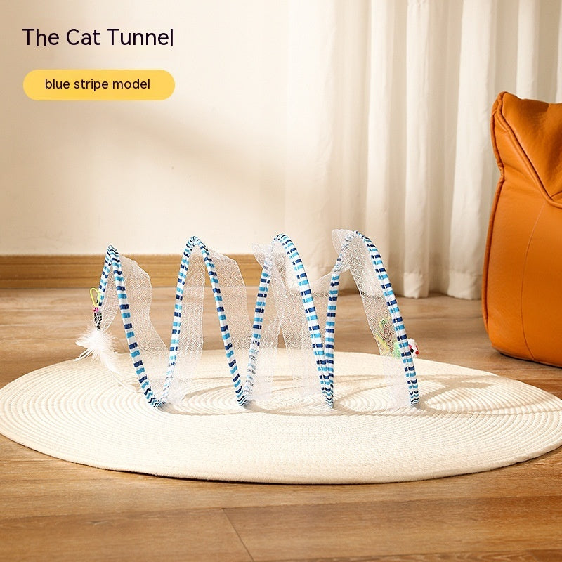 Cat Tunnel Feather Mouse Transformational Durability