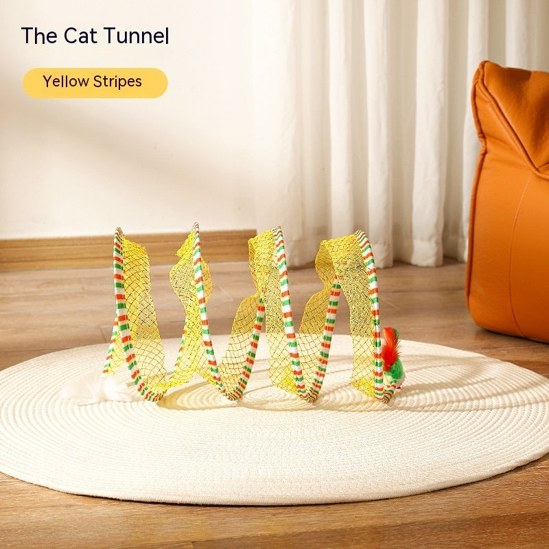 Cat Tunnel Feather Mouse Transformational Durability